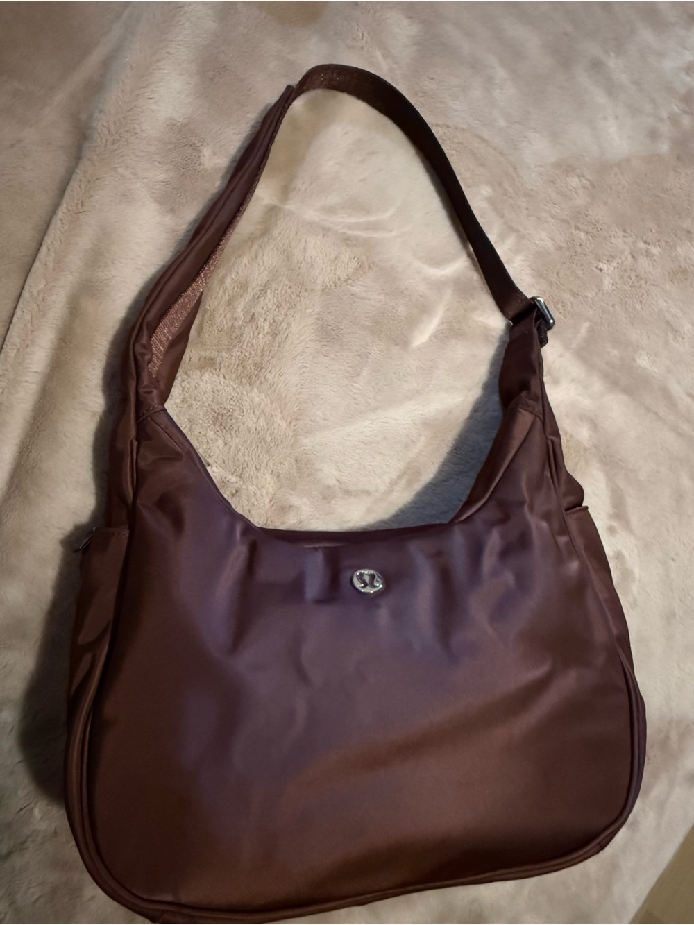 lululemon athletica Brown Shoulder Hobo Bag